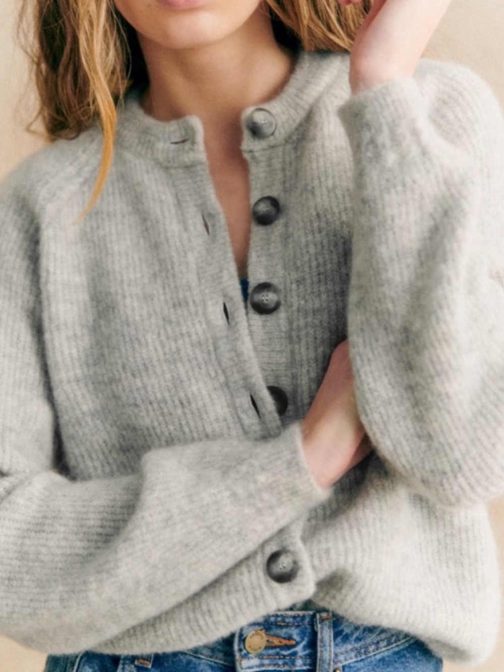 Sezane Othello grey sz M EUC